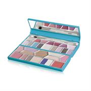 COFANETTO MAKE-UP PUPA CRYSTAL PALETTE TURCHESE SCURO/CHIARO BIG     010