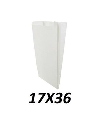 SACCHETTI DI CARTA VELIN B.CO 17X36 LEVANTE 45G      SAKRBI451736