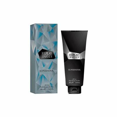 BODY SHAMPOO REPLAY STONE SUPERNOVA FOR HIM 400 ML   1928222