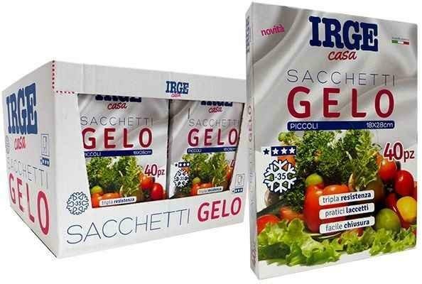 SACCHETTI GELO 18X28 40 PZ IRGE SAC0716A