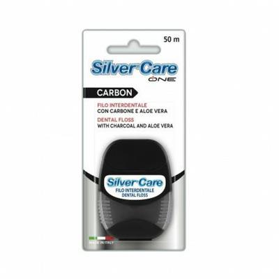 FILO INTERDENTALE 50mt SILVER CARE ONE CARBONI 6902