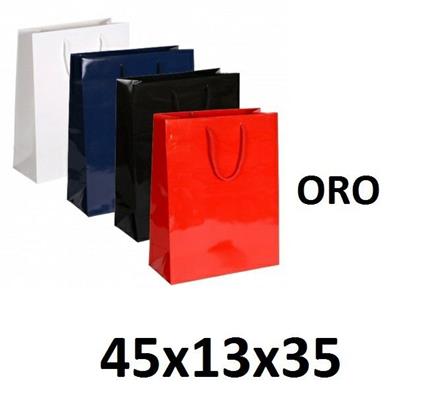 BORSA DI CARTA 45X13X35 LUXURY LINE ORO CF 10 STAR 063/11    4341