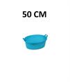 BACINELLA BAGNO OVALE AZZURRO 50CM  ECOPLAST   B050