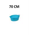 BACINELLA BAGNO OVALE AZZURRO 70CM  ECOPLAST   B070