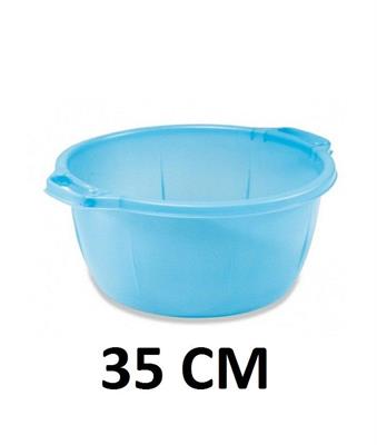 BACINELLA BAGNO TONDO AZZURRO 35CM  ECOPLAST   BT35