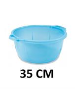 BACINELLA BAGNO TONDO AZZURRO 35CM  ECOPLAST   BT35