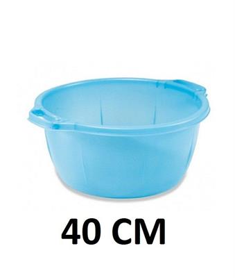 BACINELLA BAGNO TONDO AZZURRO 40CM  ECOPLAST   BT40