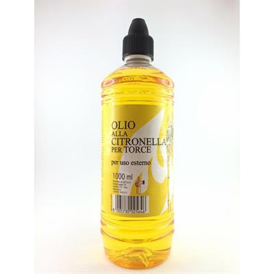 OLIO ALLA CITRONELLA PER TORCE 1000 ML SER 022300A