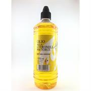 OLIO ALLA CITRONELLA PER TORCE 1000 ML SER 022300A