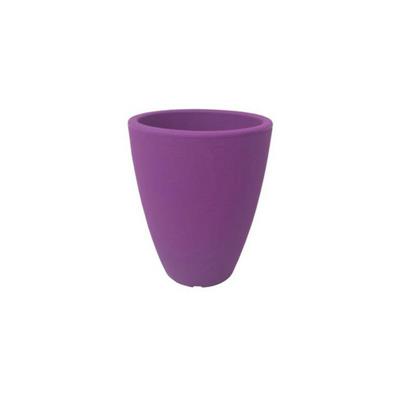 VASO ADONE TONDO VIOLA TEKCNOPLAST   30 CM H38 V0450