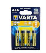 BATT. VARTA LONGLIFE MINISTILO AAA BL4 (GIALLA) 4103