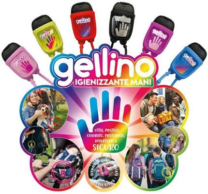 GEL MANI IGIENIZZANTE GELLINO 29ML AGRUMI    CERICHEM INOA