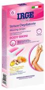 STRISCE DEPILATORIE BODY-BIKINI IRGE 6PZ CON OLIO D'ARGAN    STR2551A