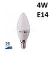 LAMPADINA V-TAC LED OLIVA 4W E14     VT-1818