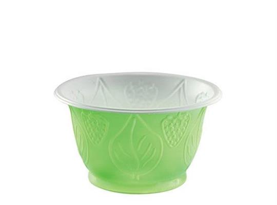 COPP.GEL.KRISTAL CUP RAINBOW 130 VERDE/BIANCO CONF.100 PZ  252061130