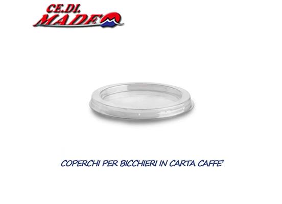 COPERCHI PER BICCHIERI IN CARTA CAFFE' 75/80 50PZ HAPPINESS 080