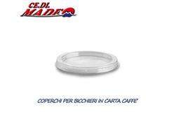 COPERCHI PER BICCHIERI IN CARTA CAFFE' 75/80 50PZ HAPPINESS 080