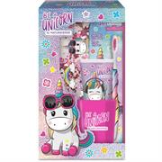 CONF. REGALO UNICORN (SPAZZ+DENTIF+BICCH+POCHETTE) SODICO