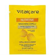 MASCHERA PER CAPELLI MONODOSE BUSTINA 25ML VITALCARE NUTRIENTE