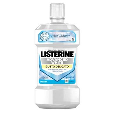 COLLUTTORIO LISTERINE 500ml ADVANCED WHITE MILD NEW