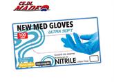 GUANTI NITRILE 100pz (S) BLU 3,5g NEW MED S/POL