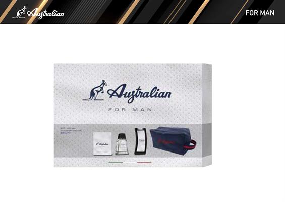 CONF.REGALO AUSTR. BIANCO EDT 100ml+SHOWER 250ml+BEAUTY FOR MEN