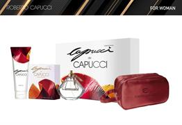 CONF.REGALO CAPUCCI DE CAPUCCI EDP 100ml+SHOWER GEL 100ml+BEAUTY ROSSO