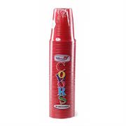 BICCHIERI 200CC ROSSO   CONF. 50PZ DOPLA 02461