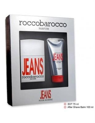 CONF. REGALO ROCCOBAROCCO JEANS MAN EDP 75ml+AFT.SH EMULSIO 100ml