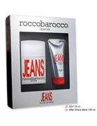 CONF. REGALO ROCCOBAROCCO JEANS MAN EDP 75ml+AFT.SH EMULSIO 100ml