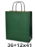 BORSA DI CARTA 36+12X41 M/RITORTA 44gr SA.BI. VERDE