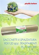 SACCHETTI PER SPAZZATURA AMBRA ECOFOR 90X120 6pz FORTORE