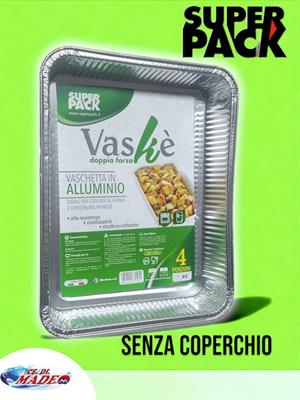 CONTENIT.ALLUM. BORDO G S/C 4porz. 2pz SuperPack