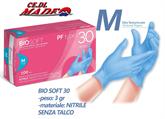 GUANTI NITRILE SP 100pz (M) BIOSOFT PF type30 RAYS