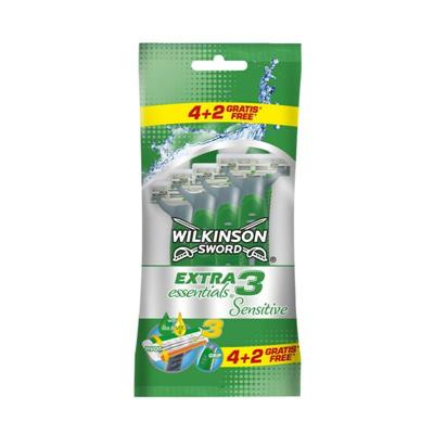 RASOI WILKINSON EXTRA3 ESSENTIALS SENSITIVE 4+2 PZ  7000056B