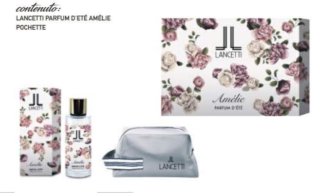 CONF. REGALO LANCETTI DONNA PARFUM D'ETE AMELIA+BEAUTY LANC22