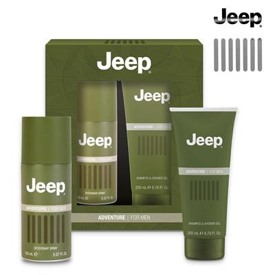 CONF. REGALO JEEP ADVENTURE (DEO 150ml+SH&SH GEL 200ml)