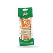 FORCHETTE THE BEST 15pz RIUSILIZZABILI ARANCIO 167