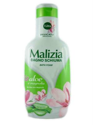 BAGNOSCHIUMA MALIZIA 1000ml BIOALOE E MAGNOLIA 179770-71