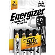 BATTERIA ENERGIZER ALKALINE POWER AA-LR6 STILO BS4 E300132912