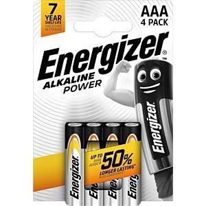 BATTERIA ENERGIZER ALKALINE POWER AAA-LR3 MINISTILO BS4 E300132616