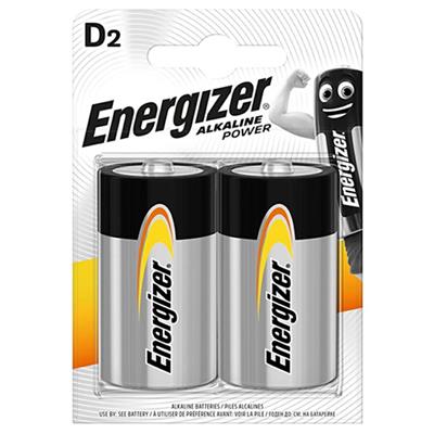 BATTERIA ENERGIZER ALKALINE POWER D-LR20 TORCIA BS2 E302307004