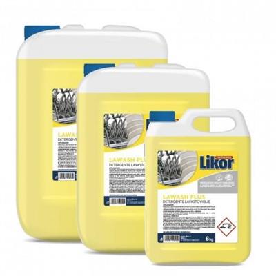 DETERGENTE PER LAVASTOVIGLIE LAWASH PLUS 6kg LIKOR PROFESSIONALE