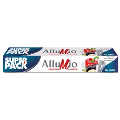 BOBINA ALLUMINIO SUPER PACK 16mt ASTUCCIO     ALU16AST