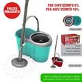 SECCHIO SUPER MOP 360 CON CESTO PLASTICA MOP6029A