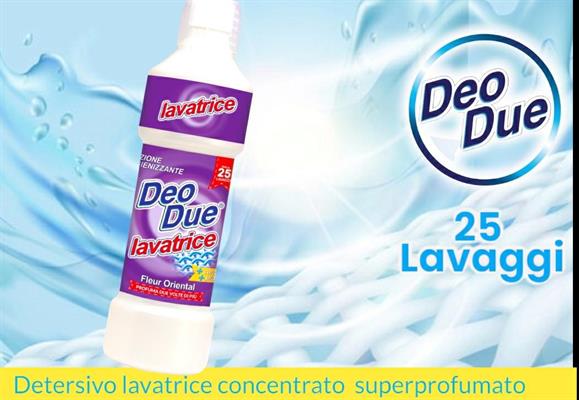 DET. LAVATRICE DEO DUE 1lt FLEUR ORIENTAL DD011