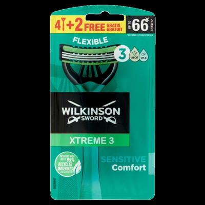 RASOI WILKINSON XTREME3 SENSITIVE 4+2 ALOE VERA W950121700