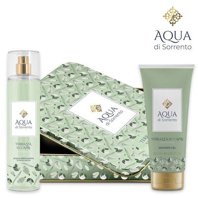 CONF. REGALO AQUA DI SORRENTO SET CAPRI (SG 200ml+Acqua Prof.245ml)