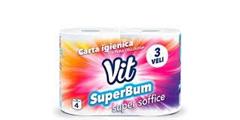 CARTA IGIENICA 4 RT 3veli VIT SUPERBUM IC049D