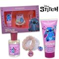 CONF. REGALO STITCH SCRUNCHIES (EDT 30ml+BS 100ml+ELASTICI)